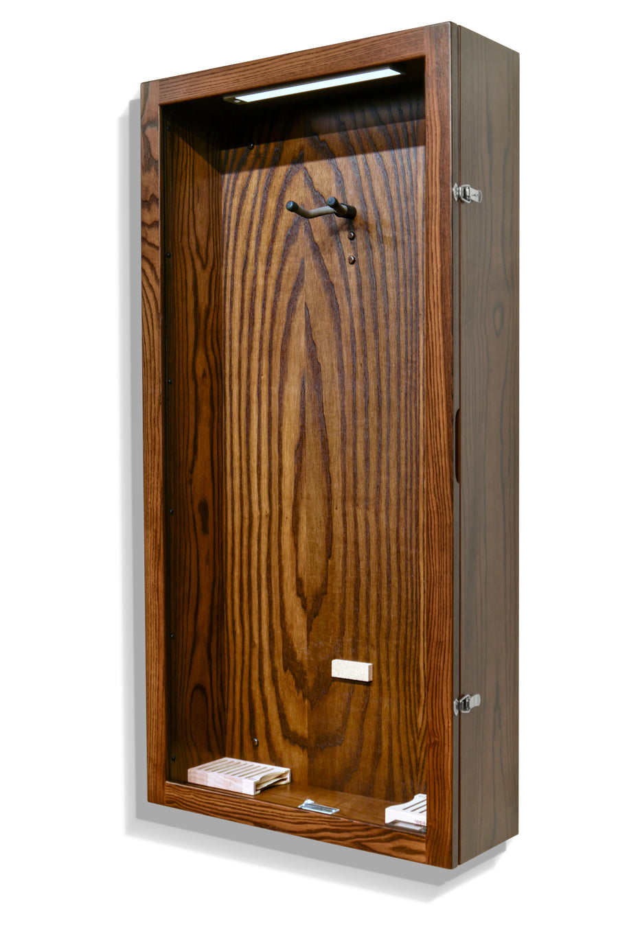ClimaCase Rectangle Humidor - Northern White Ash with Rich Tobacco Stain