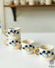 Evil Eye Coffee Mug - Artisanal, Handmade 10oz Ceramic Coffee Cup with Gold Handle, Evil Eye Protection Symbol