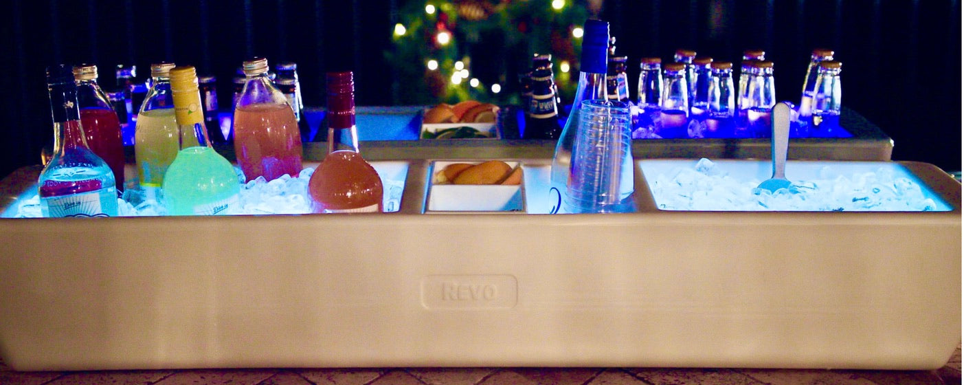 REVO Party Barge Cooler™ | Greige Mist by REVO COOLERS, LLC