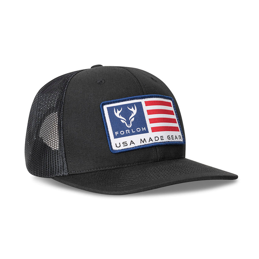 USA Stripe Patch Mesh Hat