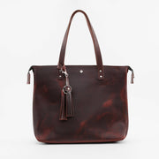 Zippered Deluxe Lifetime Tote - Lifetime Leather Co