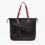 Zippered Deluxe Lifetime Tote - Lifetime Leather Co