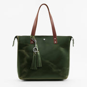 Zippered Deluxe Lifetime Tote - Lifetime Leather Co