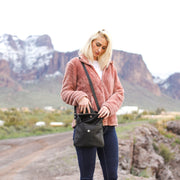 Foldover Crossbody Clutch - Lifetime Leather Co