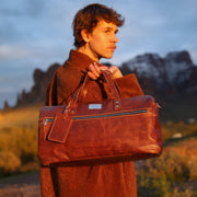 Luxury Leather Duffel Bag - Lifetime Leather Co