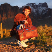 Luxury Leather Duffel Bag - Lifetime Leather Co