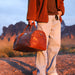 Luxury Leather Duffel Bag - Lifetime Leather Co