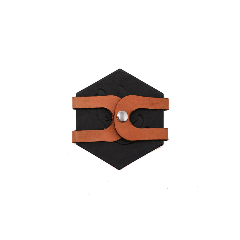 Leather Hexagon Coaster Set - Lifetime Leather Co