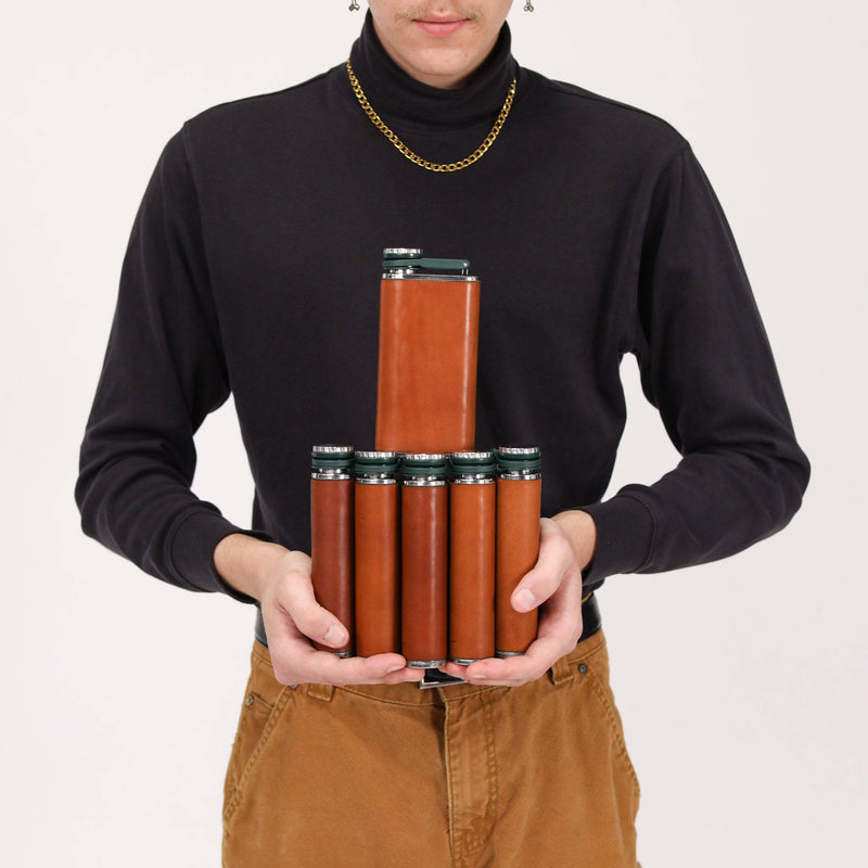 Leather Flask - Lifetime Leather Co