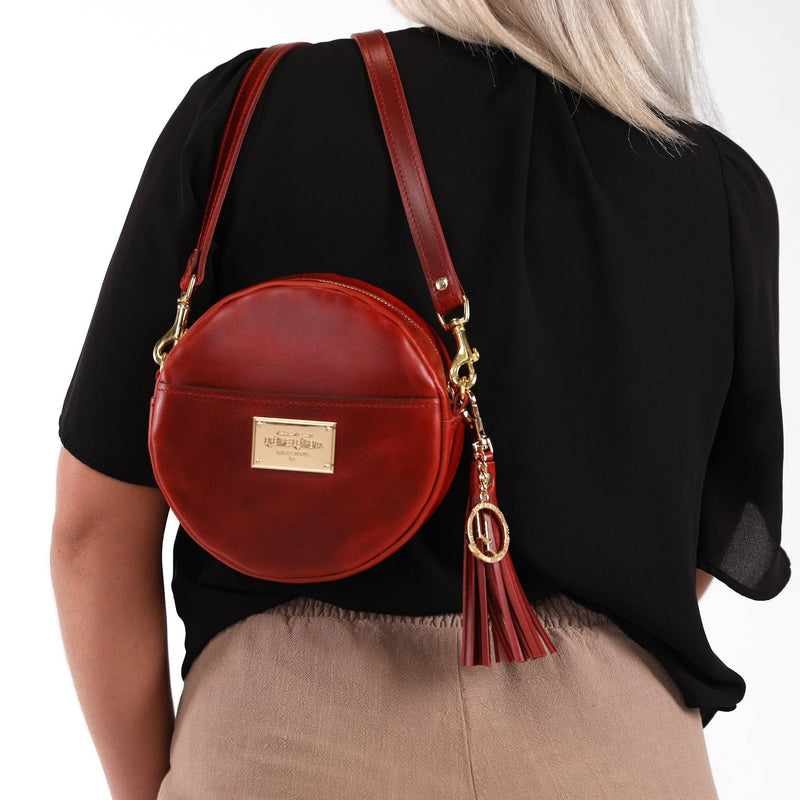 Circle Crossbody Bag - Lifetime Leather Co