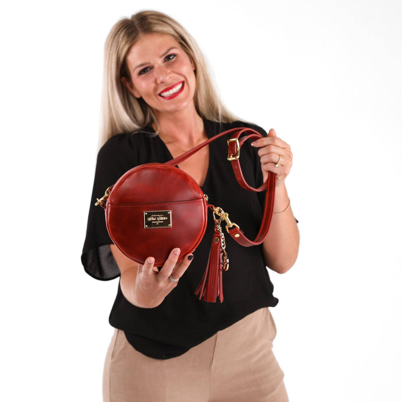 Circle Crossbody Bag - Lifetime Leather Co