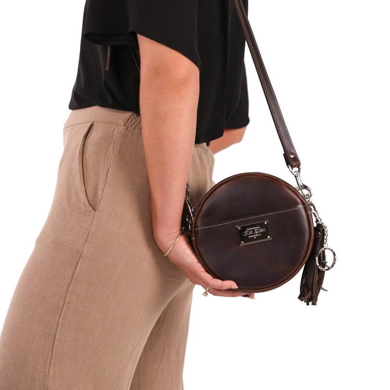 Circle Crossbody Bag - Lifetime Leather Co