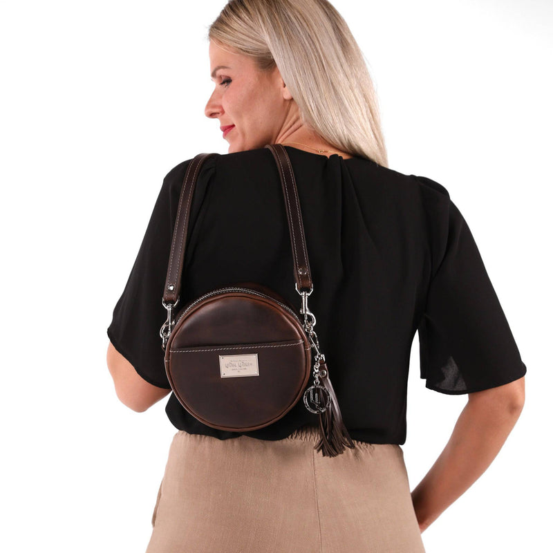 Circle Crossbody Bag - Lifetime Leather Co