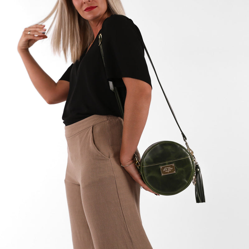 Circle Crossbody Bag - Lifetime Leather Co