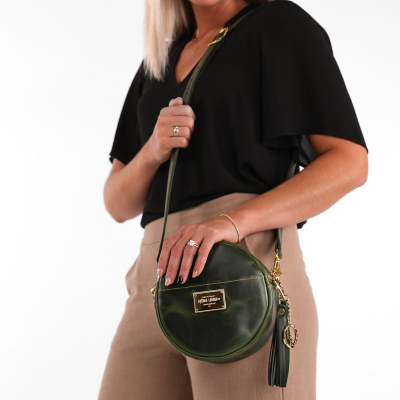 Circle Crossbody Bag - Lifetime Leather Co