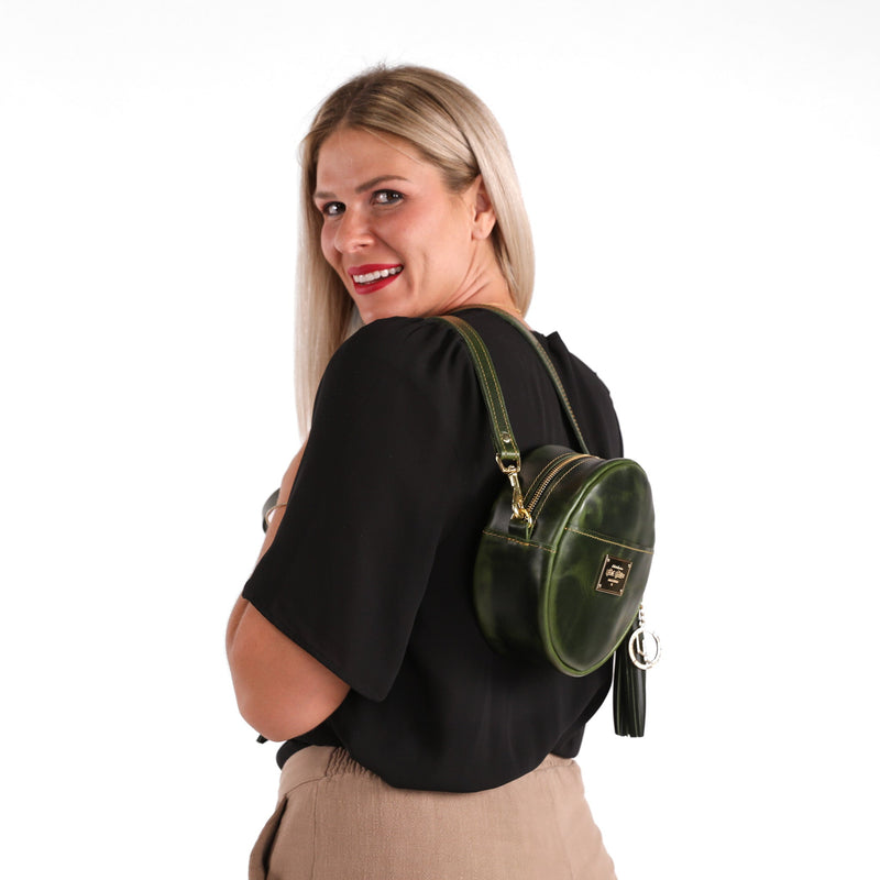 Circle Crossbody Bag - Lifetime Leather Co