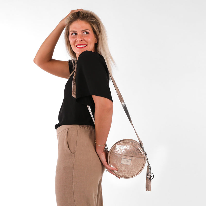 Circle Crossbody Bag - Lifetime Leather Co