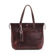 Zippered Deluxe Lifetime Tote - Lifetime Leather Co