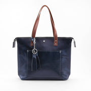 Zippered Deluxe Lifetime Tote - Lifetime Leather Co