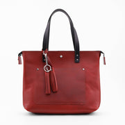 Zippered Deluxe Lifetime Tote - Lifetime Leather Co