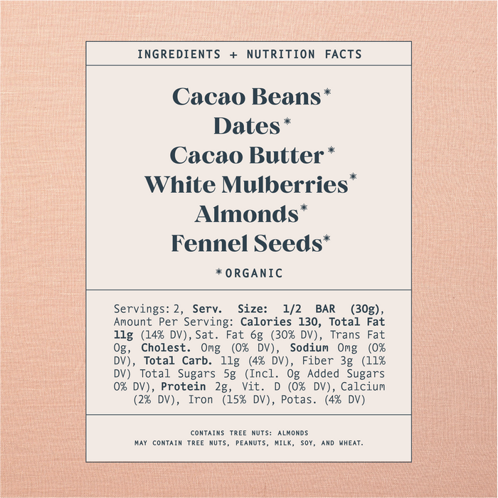 Spring & Mulberry Chocolate Mulberry Fennel by Farm2Me