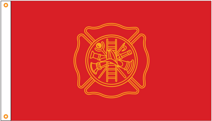 Fire Fighters Outdoor Flag