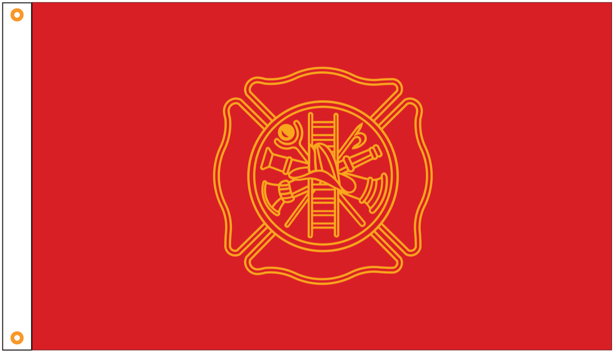 Fire Fighters Outdoor Flag