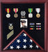 Personalized flag display case - The Military Gift Store