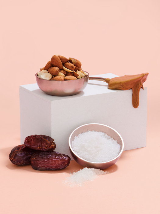 French Squirrel Almond Butter Bateaux au Chocolat Chocolate Stuffed Dates (3 dates per bag) x 4 bags case by Farm2Me