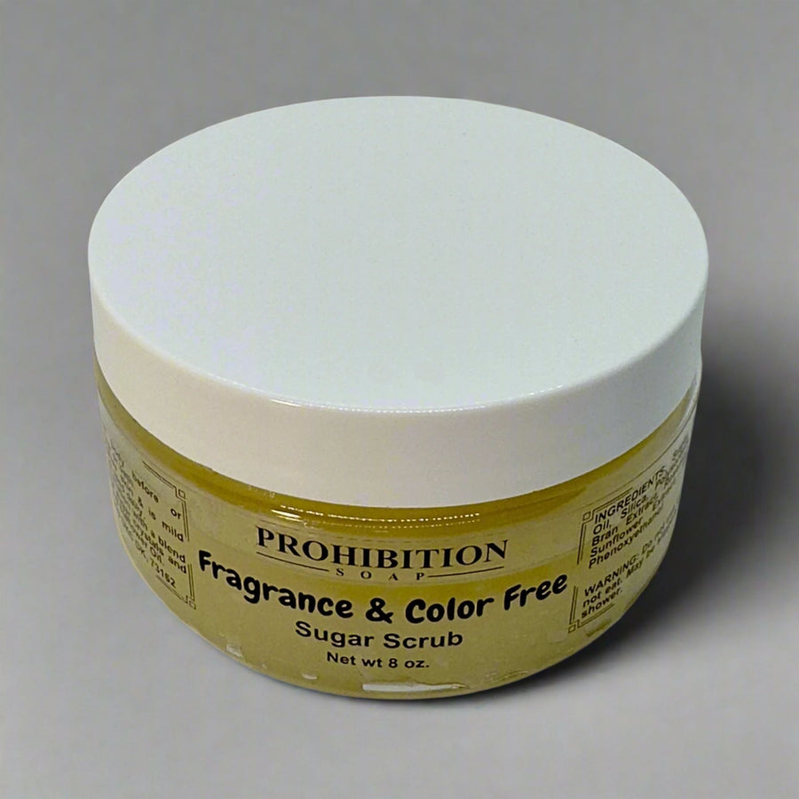Fragrance & Color Free Sugar Scrub
