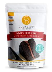 Good Dee's Devil's Food Cake -  Low Carb Keto Cake Mix, Grain-Free, Gluten-Free & No Sugar Added* Cake Mix