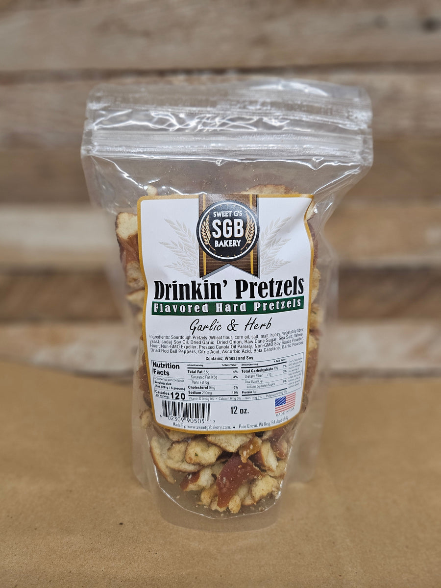 Drinkin' Pretzel - Garlic & Herb