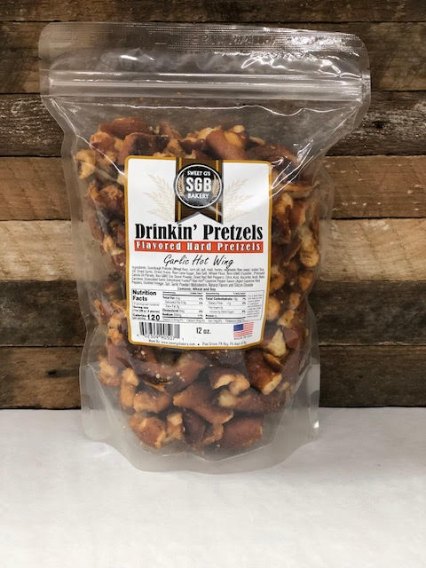 Drinkin' Pretzel - Garlic Hot Wing
