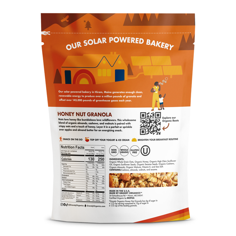 Gluten Free Honey Nut Granola