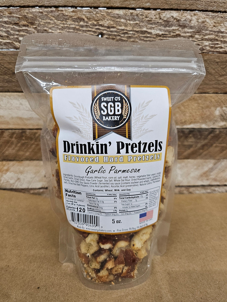 Drinkin' Pretzel - Garlic Parmesan