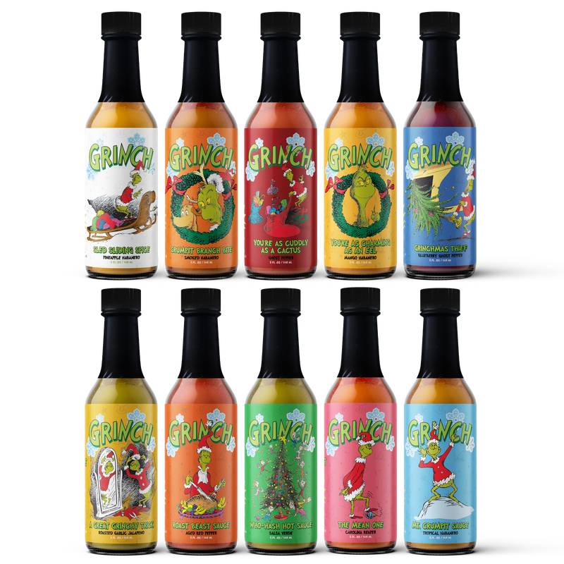 Grinch Hot Sauce 10-Pack