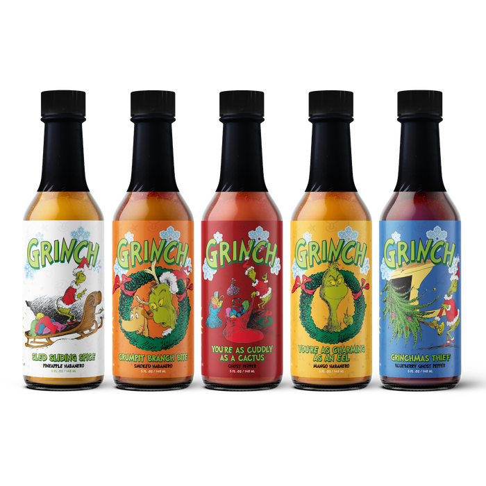 Grinch Hot Sauce 5-Pack : Series 2