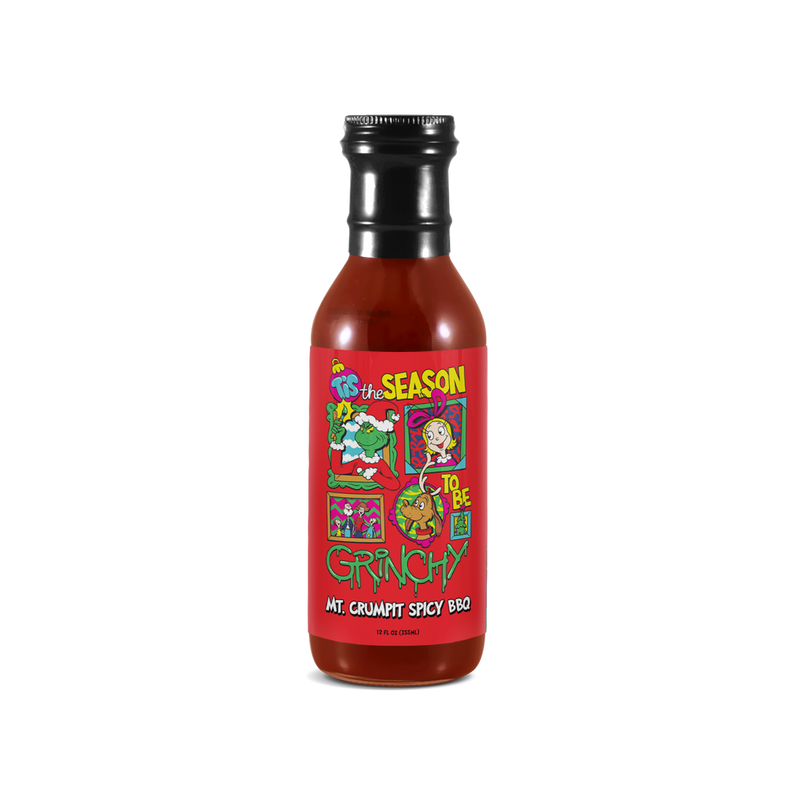 Tis the Season To Be Grinchy : Mt. Crumpit Spicy BBQ Sauce