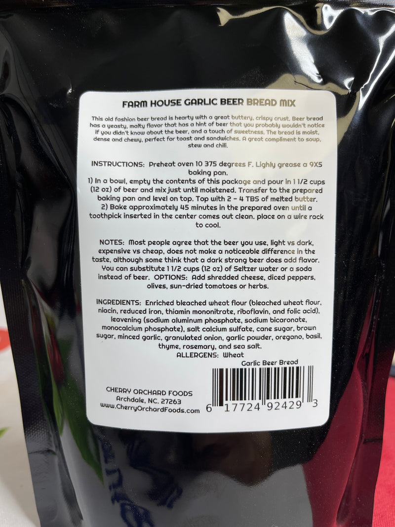 Beer Bread Mixes by CherryOrchardFoods