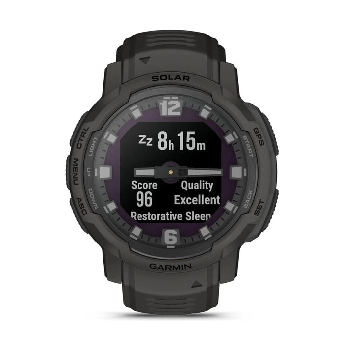 Garmin Instinct Crossover Solar | Hybrid Smartwatch w/ GPS
