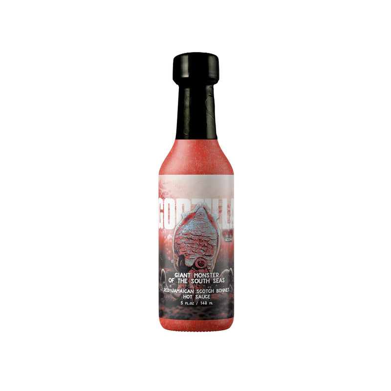 Gezora's Giant Monster of the South Seas: Red Jamaican Scotch Bonnet Hot Sauce