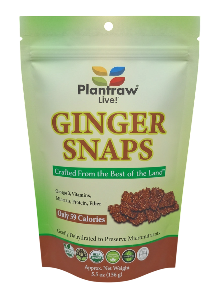 Ginger Snaps - Gluten-Free, Date-Sweetened