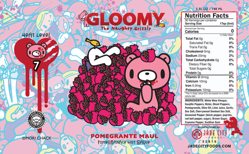 Pomegranate Maul : Pomegranate Hot Sauce