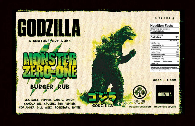 Godzilla Dry Rub Master Set