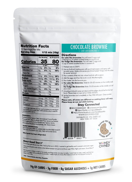 Chocolate Brownie Mix 3 Pack