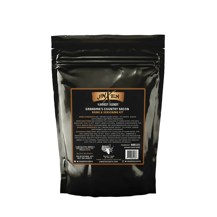 Grandma's Country Bacon - Brine & Seasoning Kit