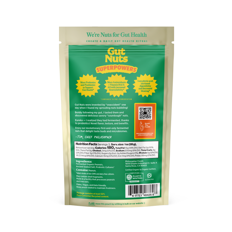 Gut Nuts - Fermented Peanuts