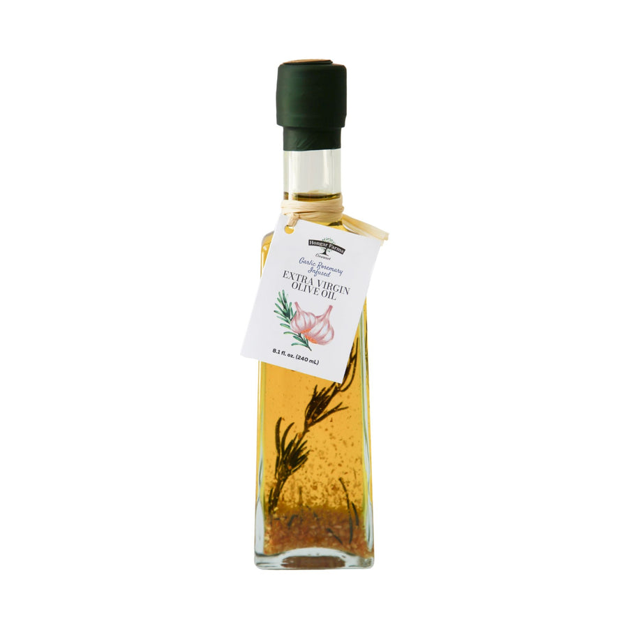 Garlic Rosemary Infused Extra Virgin Olive Oil, Castollata (240mL/ 8.1 fl oz)