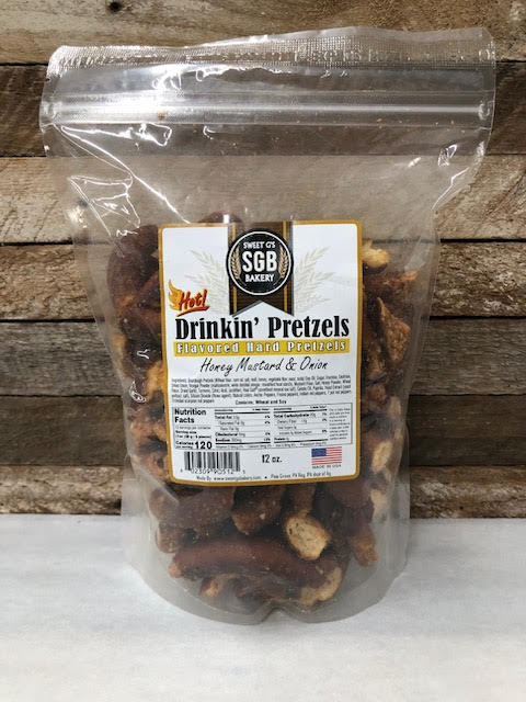 Drinkin' Pretzel - HOT Honey Mustard & Onion