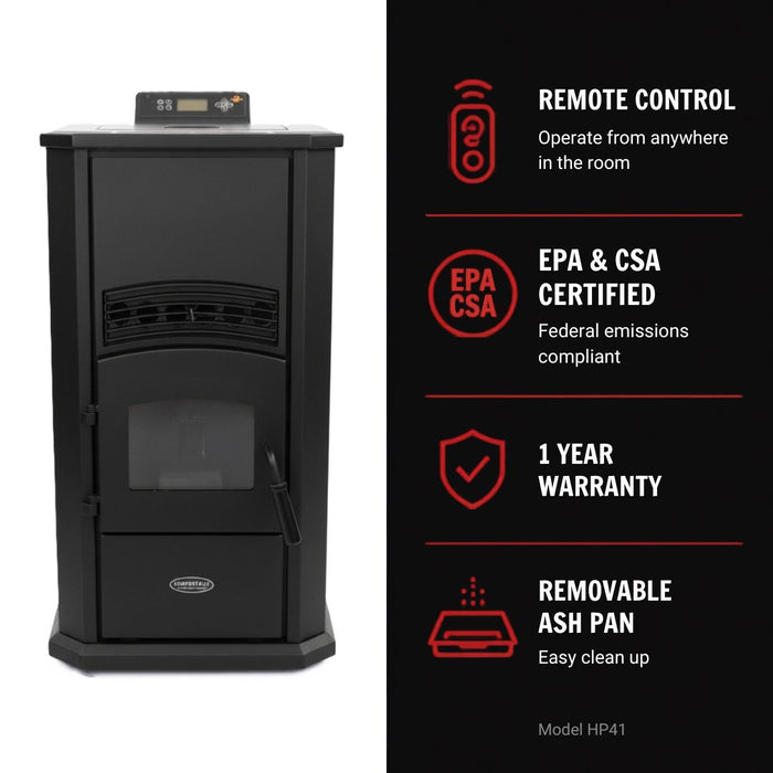 Alpine by ComfortBilt HP41 Pellet Stove